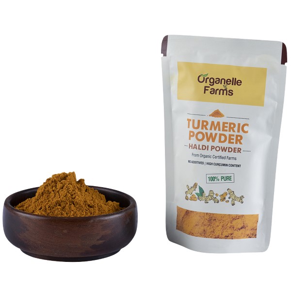 Turmeric (Haldi) Powder - 100Gms | Organelle Farms
