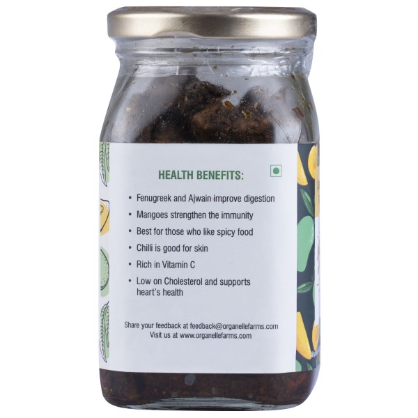 Desi Mango Mustard Spicy Pickle - 250 Gms