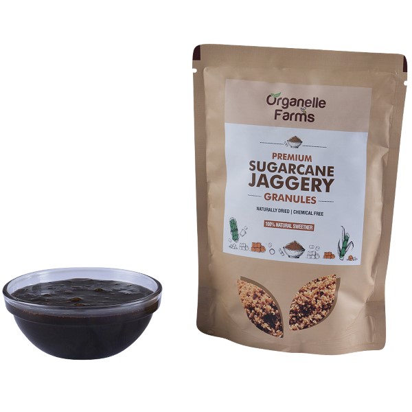 Premium Sugarcane Jaggery (Granules) - 200Gms
