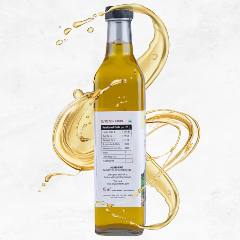 KACHI GHANI GROUNDNUT OIL 500ml