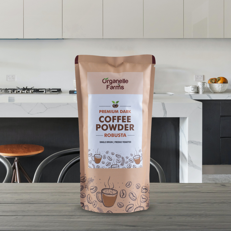 Premium Dark Coffee Powder Robusta 200Gms