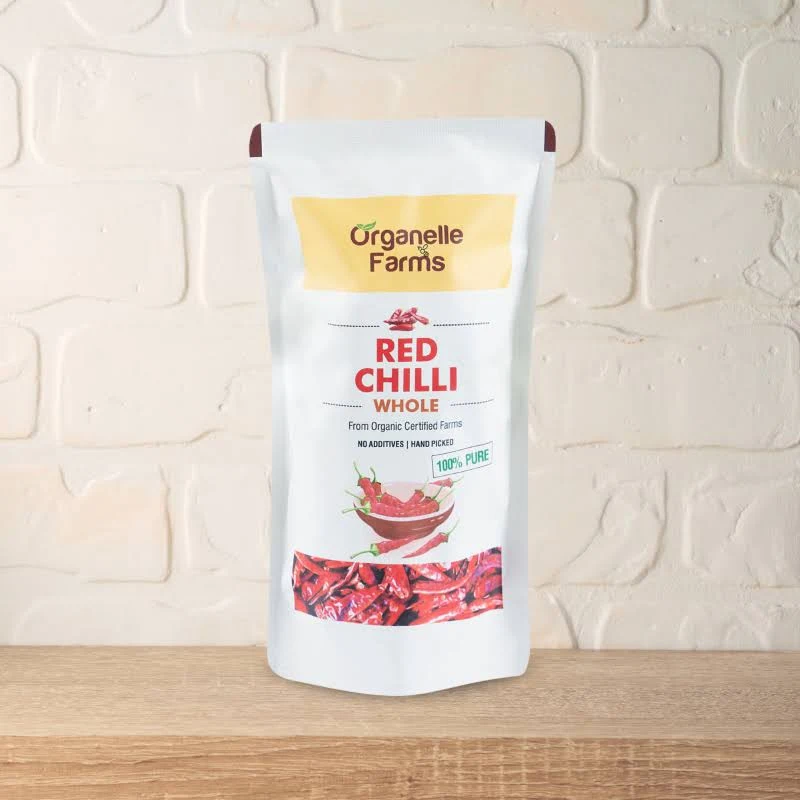 Red Chilli Whole 50g. 