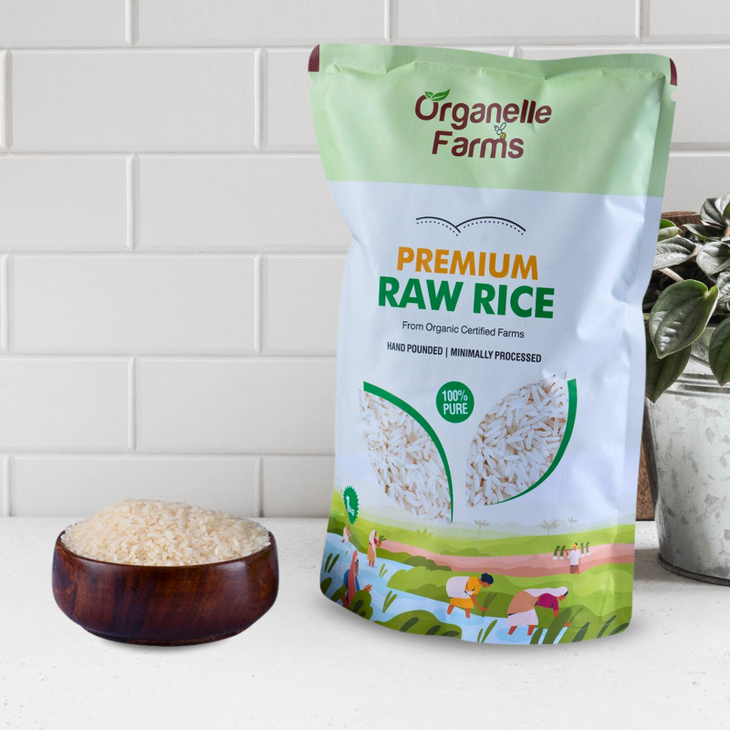 Raw Rice 1 k.g 