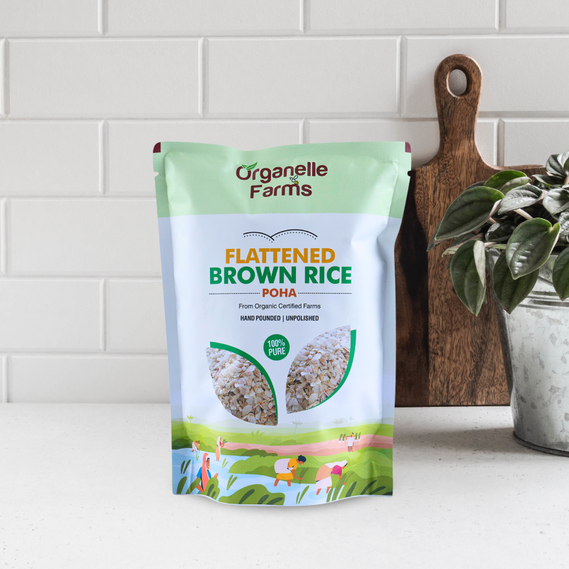 Flattened Brown Rice (Poha) 200g