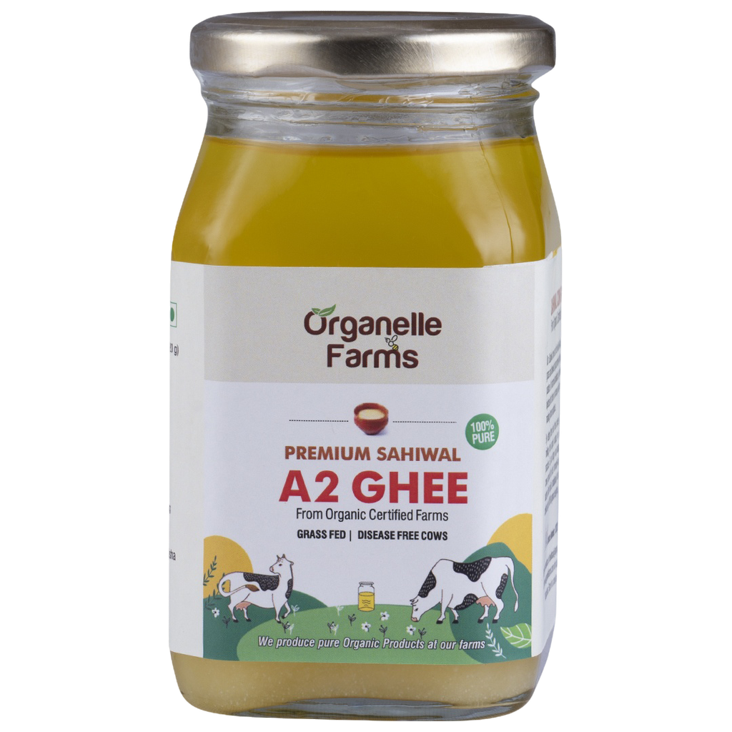 Organelle Farms180ml | Organic A2 Sahiwal Cow Ghee