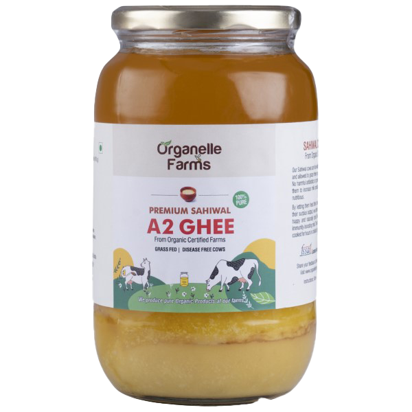 Organelle Farms 1L | Organic A2 Sahiwal Cow Ghee