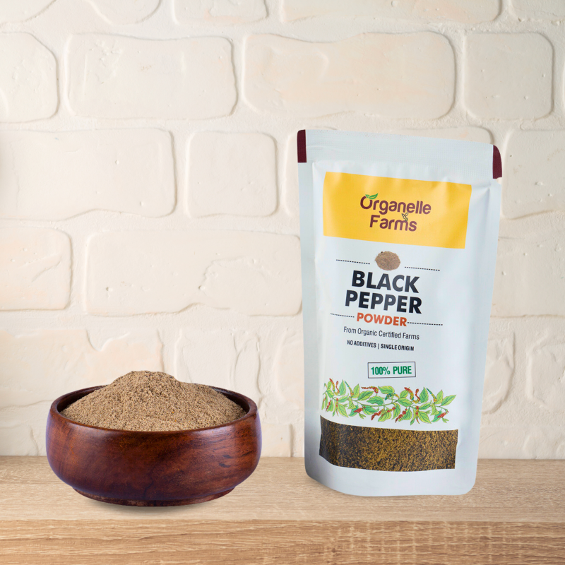 Black Pepper (Powder)-100 Gms 